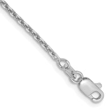 Load image into Gallery viewer, 14k WG 1.65mm D/C Cable Chain Anklet