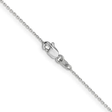 Load image into Gallery viewer, 14k WG .8mm D/C Cable with Lobster Clasp Chain