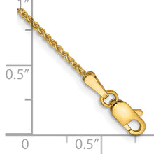 Load image into Gallery viewer, 14k 1.25mm Spiga Chain Anklet