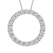 Cargar imagen en el visor de la galería, Diamond Fashion Pendant 0.25 ct tw 14k White Gold