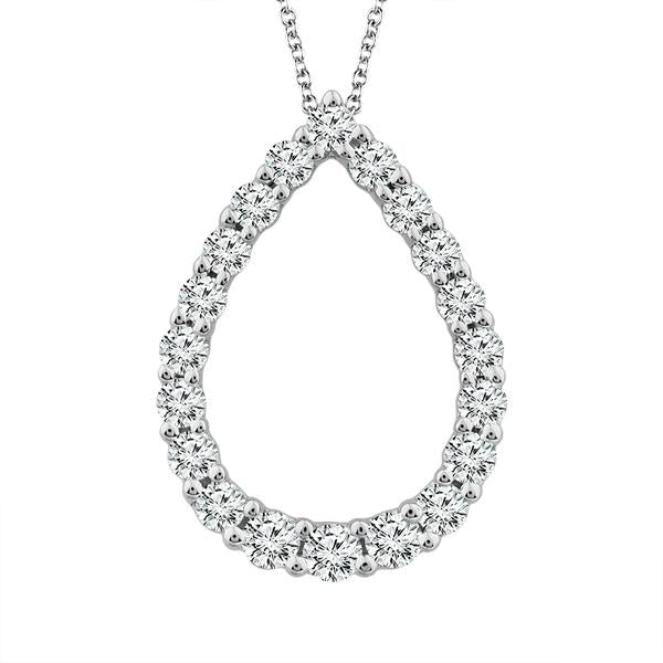 Diamond Fashion Pendant 0.25 ct tw 14k White Gold