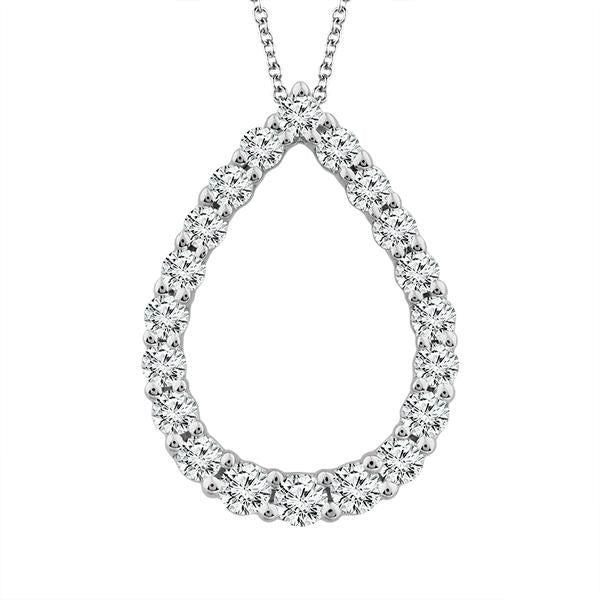 Diamond Fashion Pendant 0.25 ct tw 10k White Gold