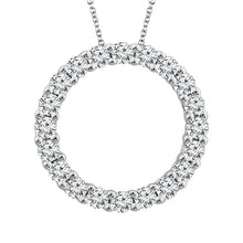 Cargar imagen en el visor de la galería, Diamond Fashion Pendant 0.10 ct tw 14k White Gold