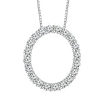 Diamond Fashion Pendant 1 ct tw 10k White Gold