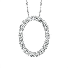 Load image into Gallery viewer, Diamond Fashion Pendant 0.25 ct tw 10k White Gold