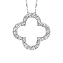 Load image into Gallery viewer, Diamond Fashion Pendant 0.25 ct tw 10k White Gold