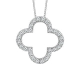 Diamond Fashion Pendant 0.25 ct tw 10k White Gold