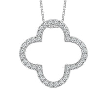 Load image into Gallery viewer, Diamond Fashion Pendant 0.50 ct tw 10k White Gold