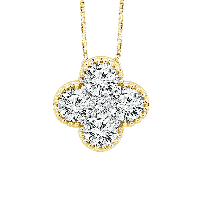 Diamond Fashion Pendant 1 ct tw 14k White Gold