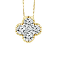 Load image into Gallery viewer, Diamond Fashion Pendant 1 ct tw 14k White Gold