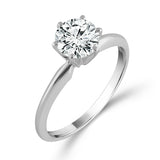 Diamond Solitaire Ring 1 ct tw 14k White Gold