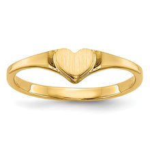 Load image into Gallery viewer, 14k Children&#39;s Heart Ring