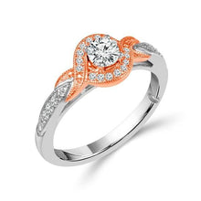 Load image into Gallery viewer, Diamond Bridal Set 0.5 Ct tw 10k White Gold