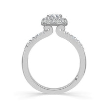 Cargar imagen en el visor de la galería, Diamond Bridal Set 0.75 Ct tw 10k White Gold