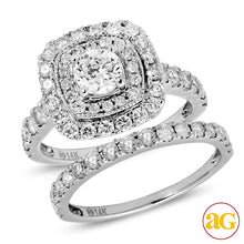 Load image into Gallery viewer, 14KW 2.15CTW DIAMOND BRIDAL SET