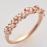 14KR 0.35CTW DIAMOND FANCY BAND