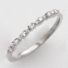 Load image into Gallery viewer, 14KW 0.15CTW DIAMOND STACKABLE BAND