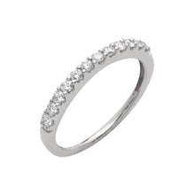 Load image into Gallery viewer, 14KW 0.30CTW DIAMOND 12-STONE BAND