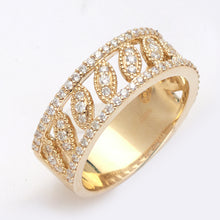 Cargar imagen en el visor de la galería, 14KY 0.60CT DIAMOND FANCY LADIES BAND