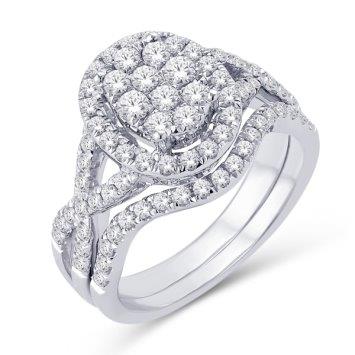 14KT-3.00CTW BRIDAL-B R/XXB