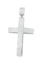 Load image into Gallery viewer, 10KW 1.15CTW DIAMOND CROSS