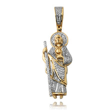 Load image into Gallery viewer, 10KY 0.25CTW DIAMOND ST. JUDE PENDANT