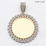 10KY 1.00CTW MICROPAVE DIAMOND ROUND MEMORY PENDAN