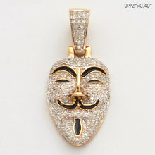 Load image into Gallery viewer, 10KY 0.30CTW MICROPAVE DIAMOND ANONYMOUS MASK