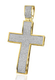 YS 2.50CTW FANCY DIAMOND CROSS