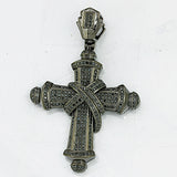 BS 3.00CTW BLACK DIA FANCY CROSS