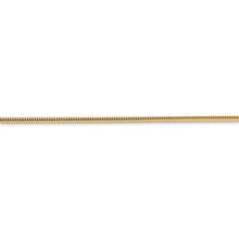 Cargar imagen en el visor de la galería, 14k 1.6mm Round Snake Chain