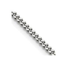 Cargar imagen en el visor de la galería, Stainless Steel Polished 3mm 24in Curb Chain