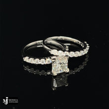 Load image into Gallery viewer, Ladies Princess Cut Dia Bridal Set