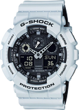 G-Shock GA-100 Military Series Watches - White/One GA100L-7A